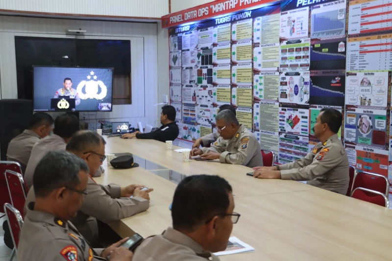 Kapolres Simalungun Ikuti Pembukaan Rakernis Gabungan Empat Divisi Polri Tahun 2025 - www.tajamnews.co.id