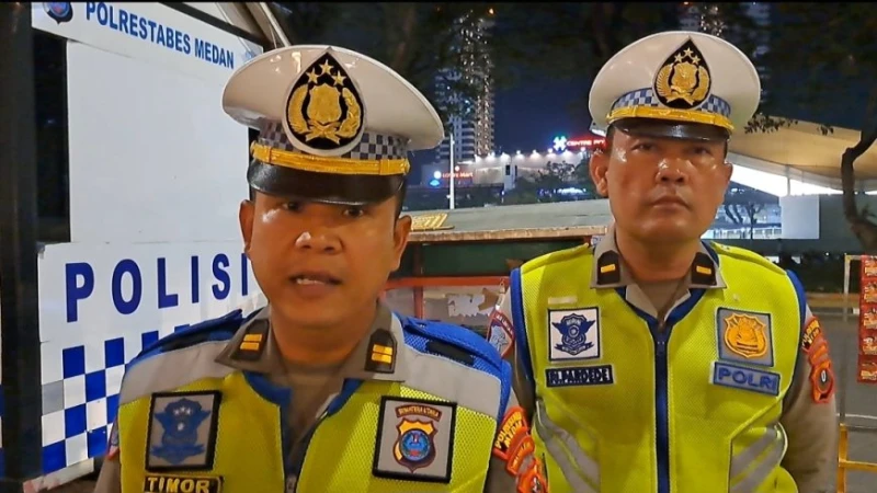 Operasi Gak Pakai Ampun: Satlantas Medan Sita Puluhan Motor Tak Lengkap Dokumen - TajamNews