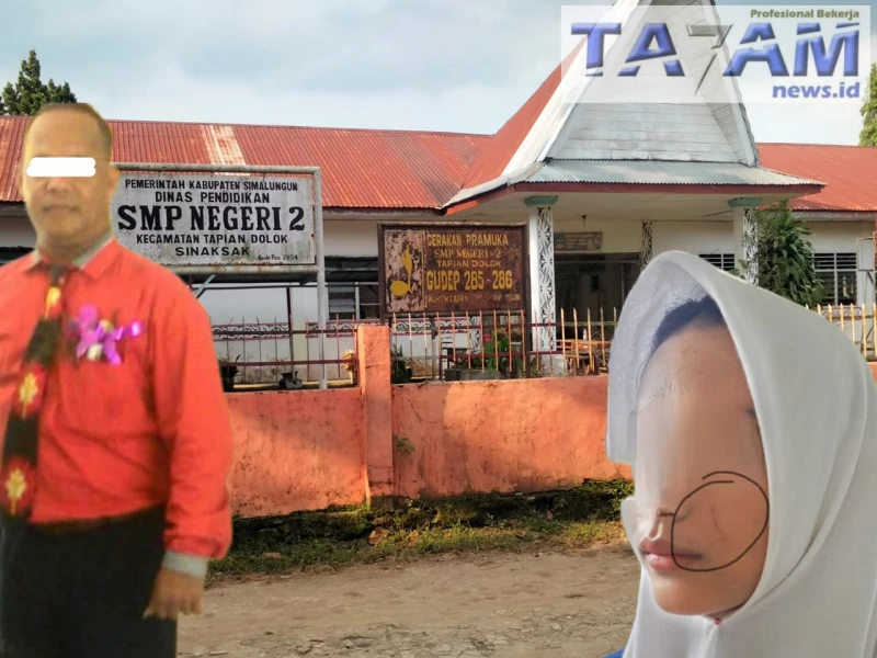 Gawat! Oknum Guru SMP N 2 Inisial HP Diduga Aniaya Siswi, Kapolres Simalungun Tegas Akan Bertindak - TajamNews