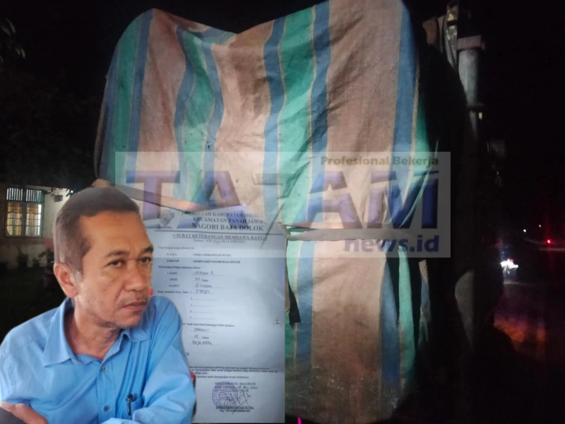 Sekdes Baja Dolok Palsukan Dokumen Negara Guna Illegal Loging. Kades : Tindakan ini Jelas Sudah Mengangkangi! - www.tajamnews.co.id