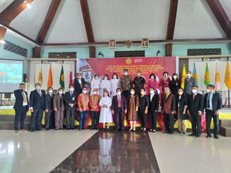 Universitas Katolik Santo Thomas Medan Lantik Pimpinan Baru & Tegaskan Komitmen Menuju World Class University - www.tajamnews.co.id