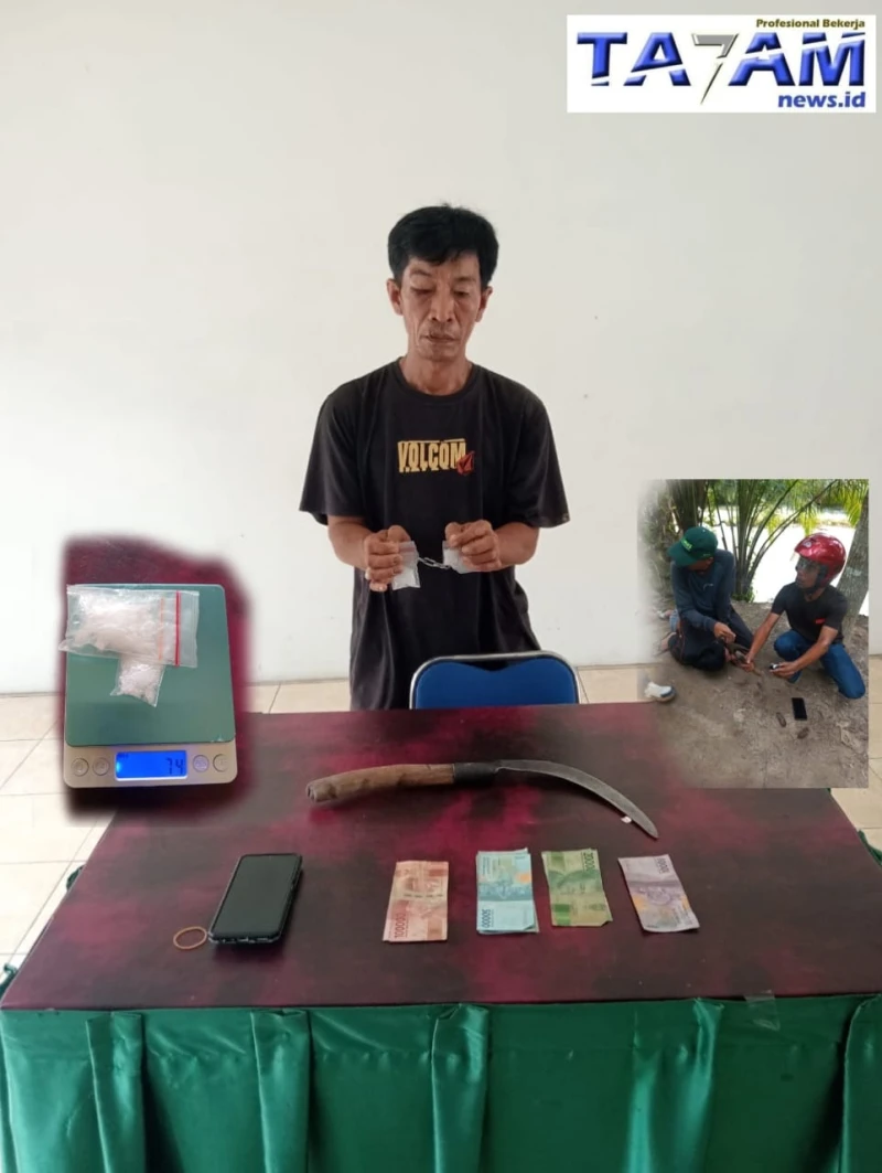 Bravo! Tim Intelrem 022/PT Berhasil Ringkus M.Irfan BD Sabu Di Tanjung Pasir, Sabu 7,4 Gram. - www.tajamnews.co.id