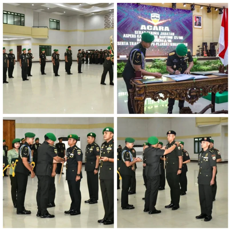 Pangdam I/BB Pimpin Sertijab Tiga Jabatan Strategis, Tegaskan Regenerasi Kepemimpinan - www.tajamnews.co.id