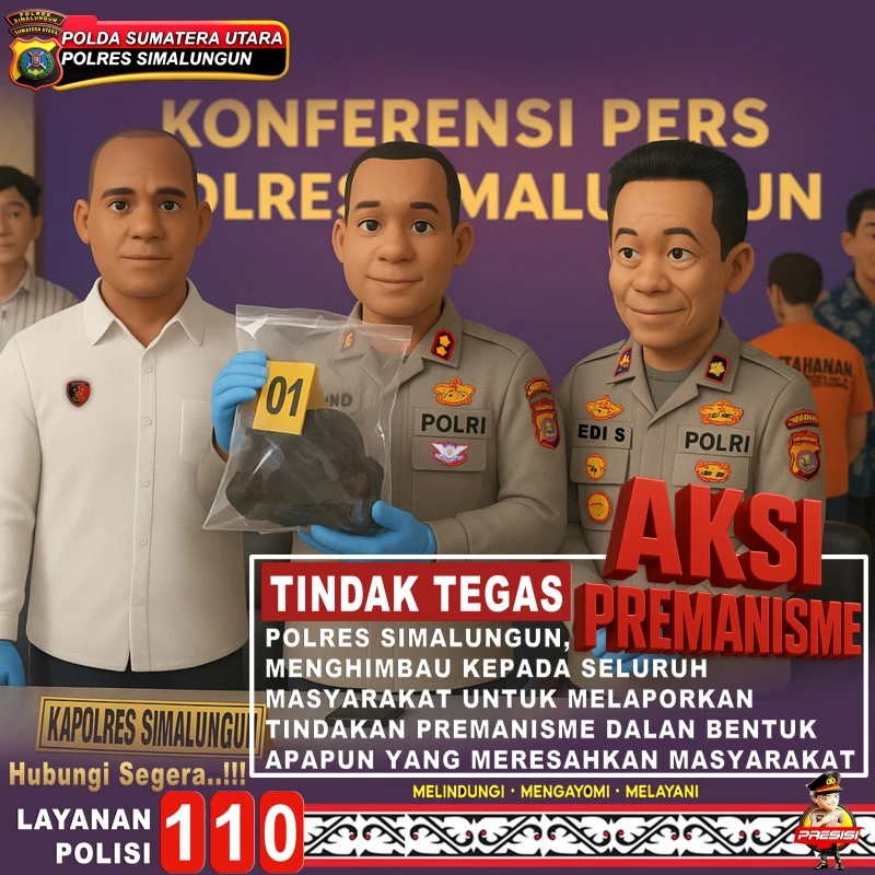 Polres Simalungun Tingkatkan Layanan Tanggap Darurat, Kapolres Ajak Masyarakat Manfaatkan Nomor 110 - TajamNews