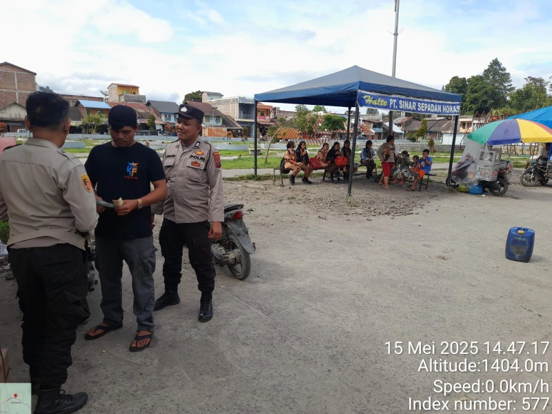 Polres Simalungun Kembali Amankan Pelaku Parkir Liar dalam Operasi Penanggulangan Premanisme - TajamNews