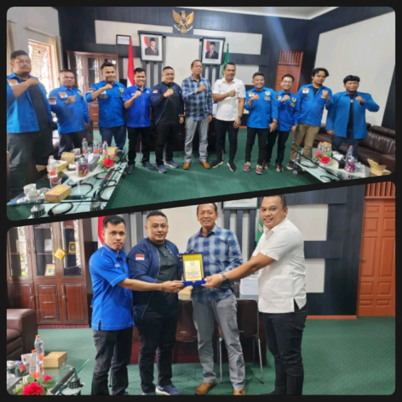 *DPD KNPI Kab. Simalungun Audiensi dengan Ketua DPRD Simalungun, Bahas Kreatifitas Pemuda dan Tenaga Kerja Lokal di Kab. Simalungun* - TajamNews