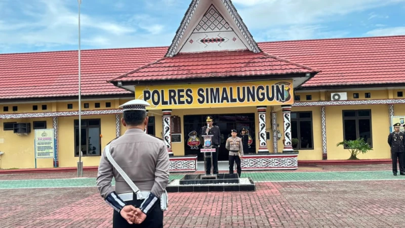 Polres Simalungun Gelar Upacara Peringatan Hari Kebangkitan Nasional Ke-117 Di Tengah Tantangan Global - TajamNews