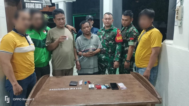Unit Intel Kodim 0204/DS Ringkus 2 Pengedar di Padang Hilir Tebing Tinggi - www.tajamnews.co.id