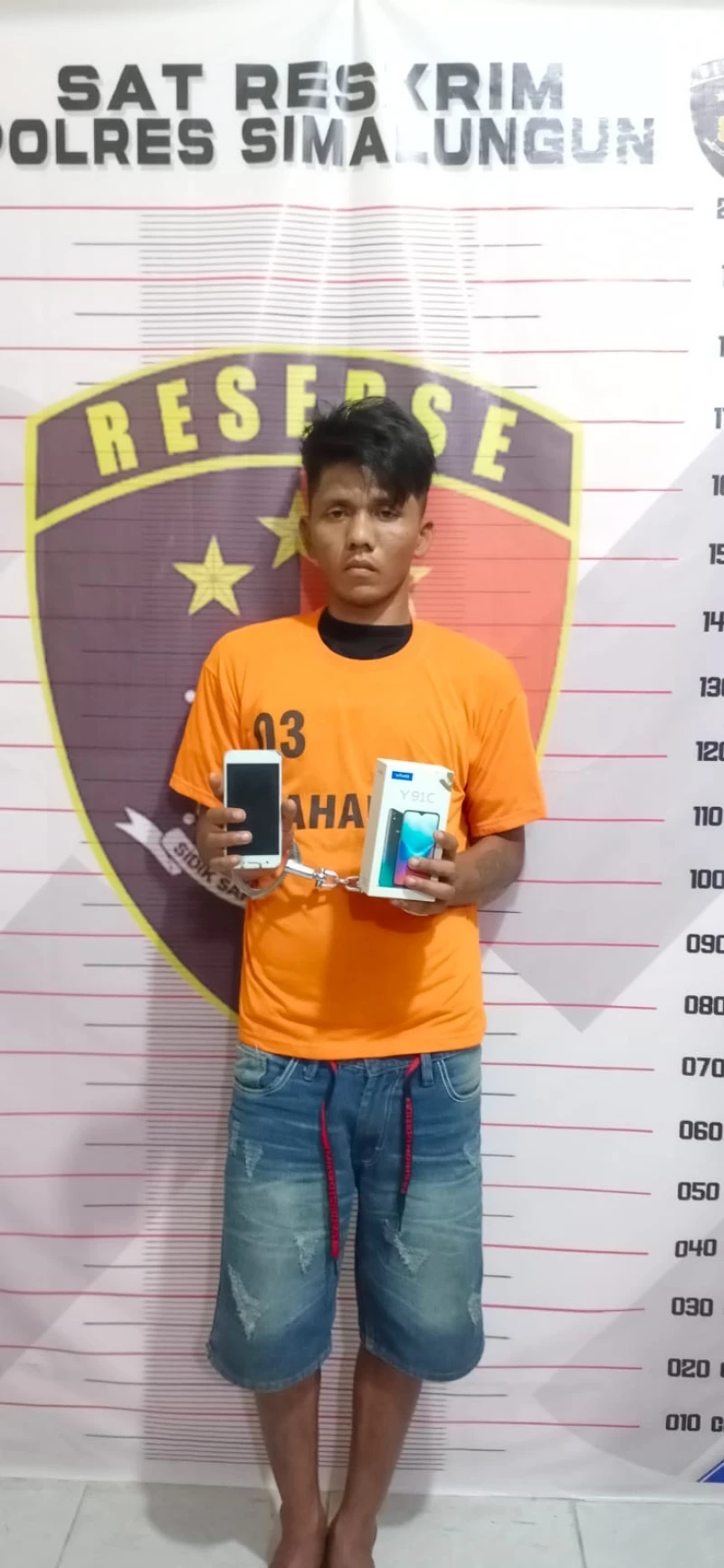 Sat Reskrim Polres Simalungun Berhasil Tangkap Pelaku Pencurian dengan Pemberatan, Satu Tersangka Masih Buron - www.tajamnews.co.id
