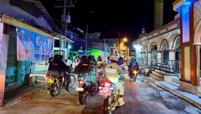 Polres Belawan Gelar Patroli Gabungan di Lokasi Rawan untuk Cegah Tawuran dan Kejahatan Jalanan - www.tajamnews.co.id