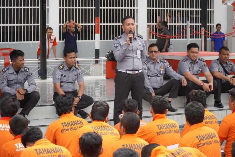 *Ka.Kpr Rutan Kelas I Medan Tampung Aspirasi dan Keluhan Warga Binaan* - www.tajamnews.co.id