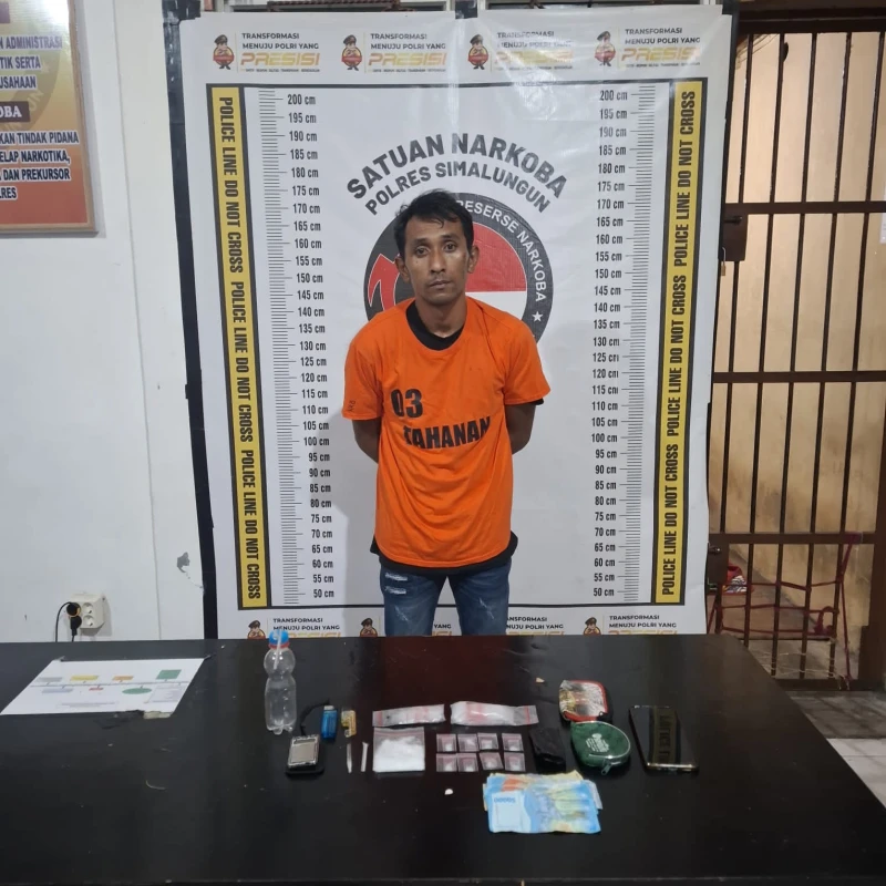 Ops Antik 2025 Sat Narkoba Polres Simalungun Berhasil Bongkar Jaringan Sabu 17,93 Gram, Dua Tersangka Diringkus - TajamNews