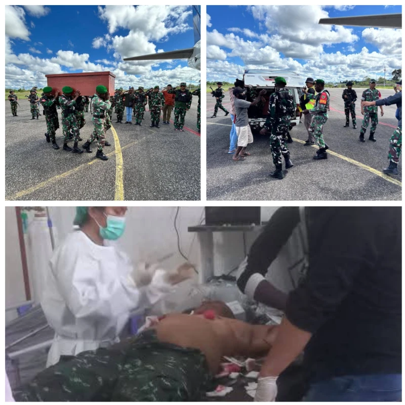 OPM Kembali Berulah, Prajurit TNI Gugur Ditembak di Jalan - TajamNews