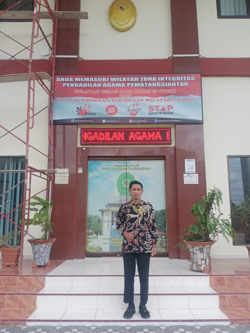 Pengadilan Agama Pematang Siantar Tolak Surat Keterangan Tanda Pengenal Advokat Sementara (KTPA) dari Perhimpunan Advokat Indonesia(Peradi) Siantar-Simalungun. - TajamNews
