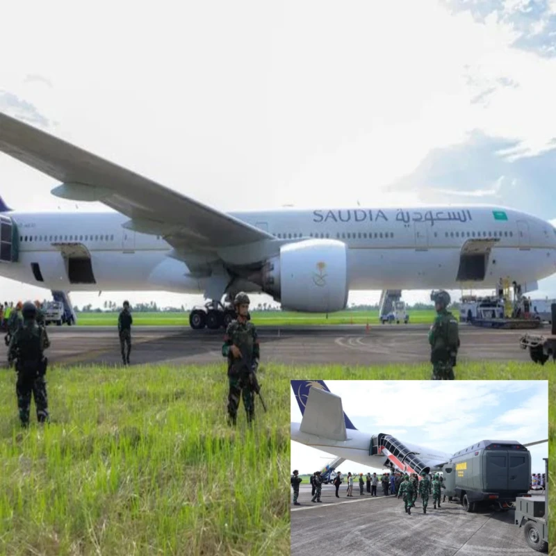 Respons Cepat Polda Sumut dan Tim Gabungan Amankan Pesawat Haji Saudi Arabian Airlines di Kualanamu Usai Ancaman Bom - TajamNews