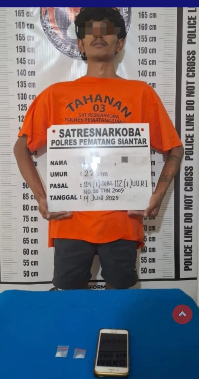 Antarkan Sabu ke Jalan Maluku, Warga Jalan Surya Diantar ke Jeruji Besi - TajamNews