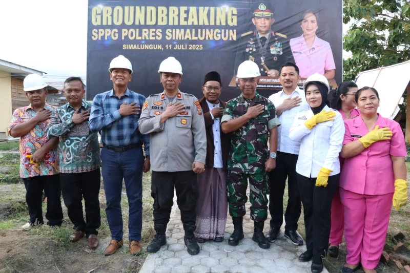Polres Simalungun Wujudkan Komitmen Melayani: Groundbreaking SPPG Demi Masa Depan Cerah Generasi Bangsa - TajamNews