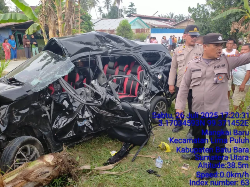 Air Mata dan Harapan di Perlintasan: Polres Simalungun Bergerak Cepat Evakuasi Korban Tragedi KA vs Mobil - www.tajamnews.co.id