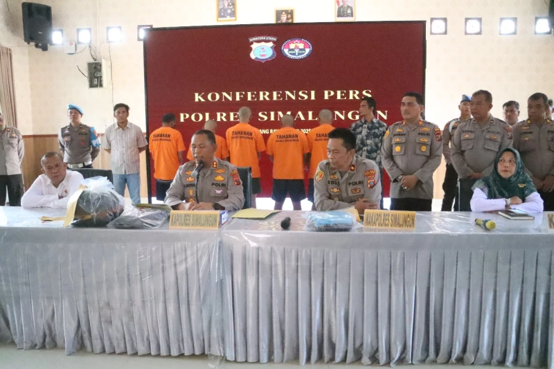 Sat Reskrim Polres Simalungun Raih Prestasi Gemilang, Sukses Tangani 338 Kasus Pidana dalam 6 Bulan - TajamNews