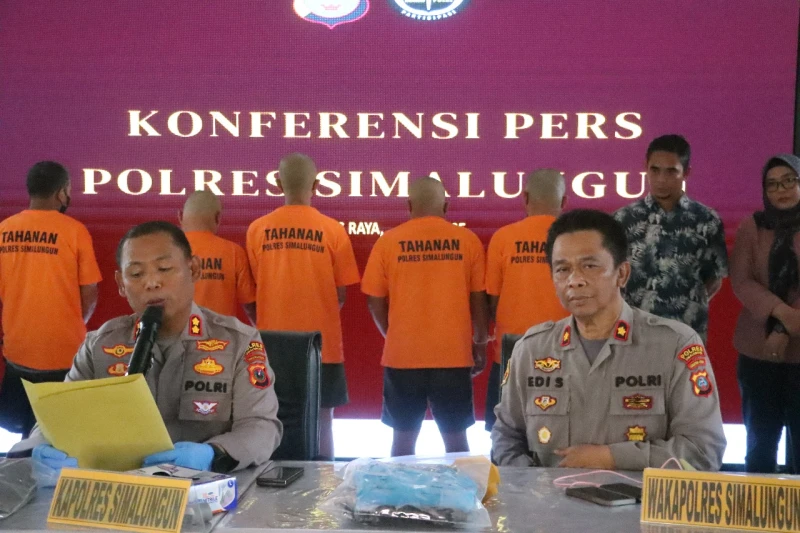Sat Narkoba Polres Simalungun Gempur Habis Jaringan Narkoba, Sita 1,1 Kg Sabu dan Bersihkan 110 Kasus dalam 7 Bulan Operasi - TajamNews