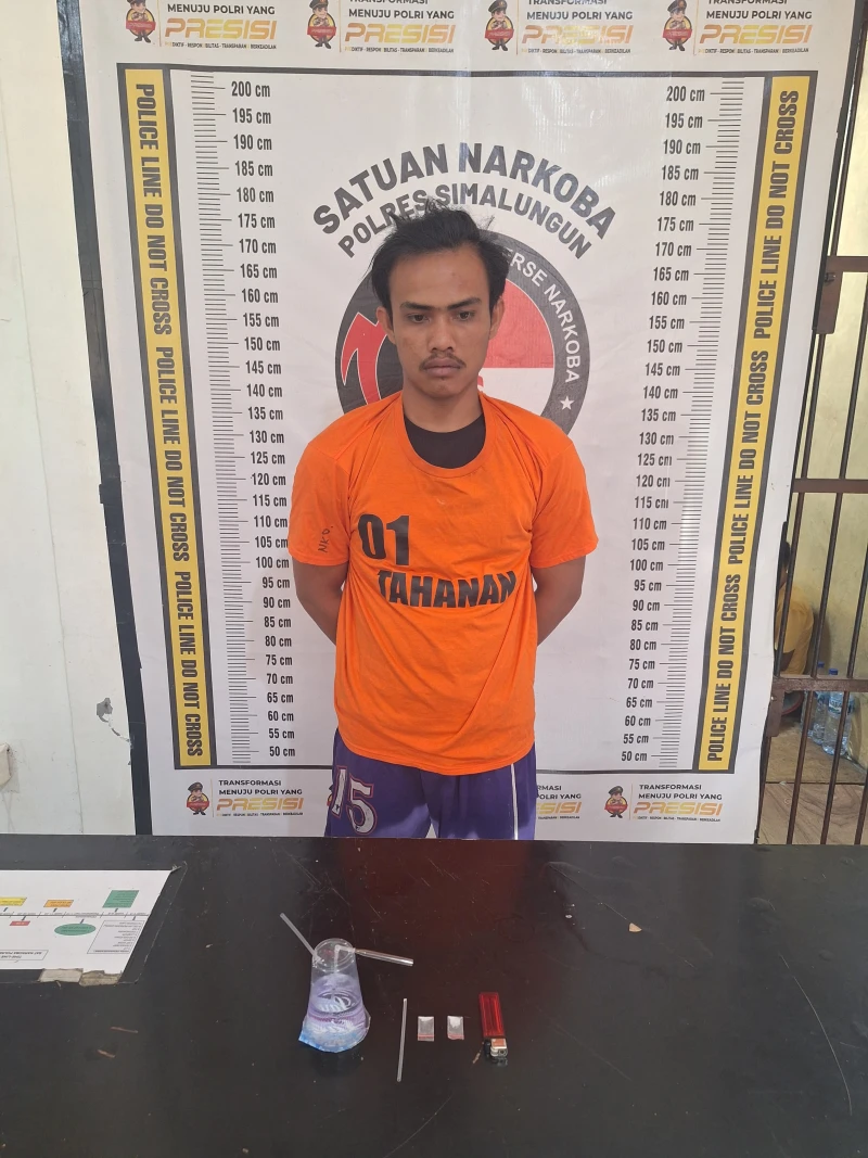 Polres Simalungun  Berhasil Bongkar Jaringan Narkoba Melalui Kerjasama Solid Polsek dan Sat Narkoba - www.tajamnews.co.id