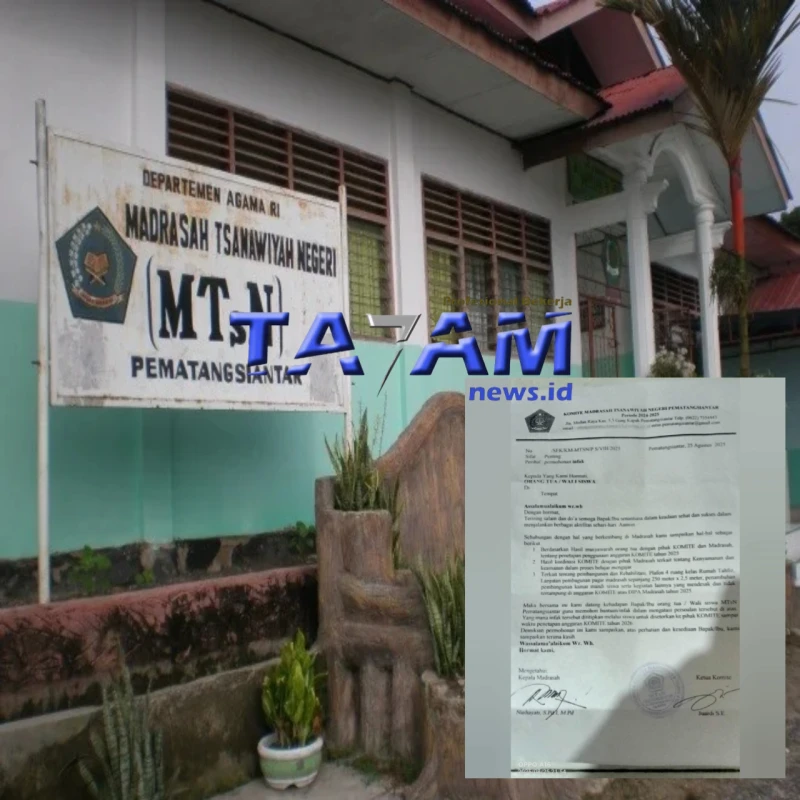 Dugaan Pungli Berkedok Infak Wajib Rp.20.000 di MTsN Pematangsiantar Tuai Pro-Kontra Orang Tua Siswa - TajamNews