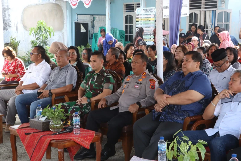 Sinergitas Polri-TNI-Pemkab Simalungun Dukung Gerakan Pangan Murah Nasional Peringati HUT RI ke-80 - TajamNews