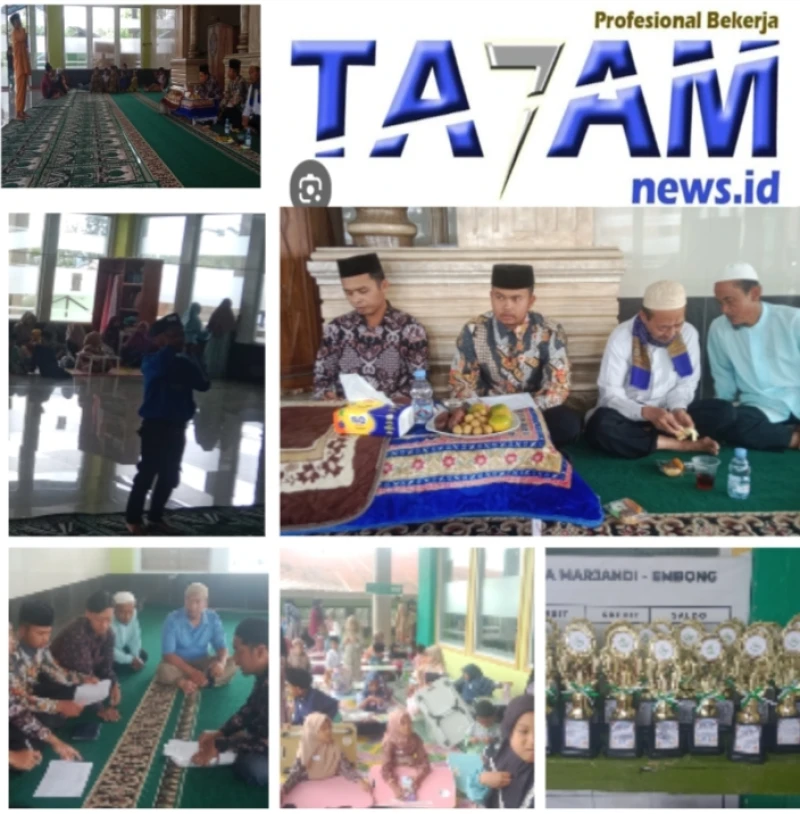 *PANITIA HARI BESAR ISLAM (PHBI) MARJANDI GELAR PERLOMBAAN DI HARI BESAR MAULID NABI MUHAMMAD SAW 1447.H* - TajamNews