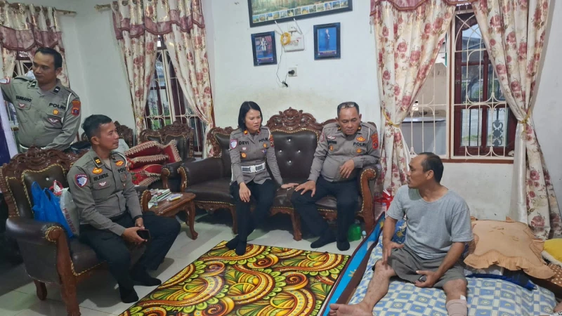 Kehadiran Sat Lantas Polres Simalungun di Tengah Masyarakat: Bakti Sosial Warnai Hari Lalu Lintas Bhayangkara ke-70 - TajamNews