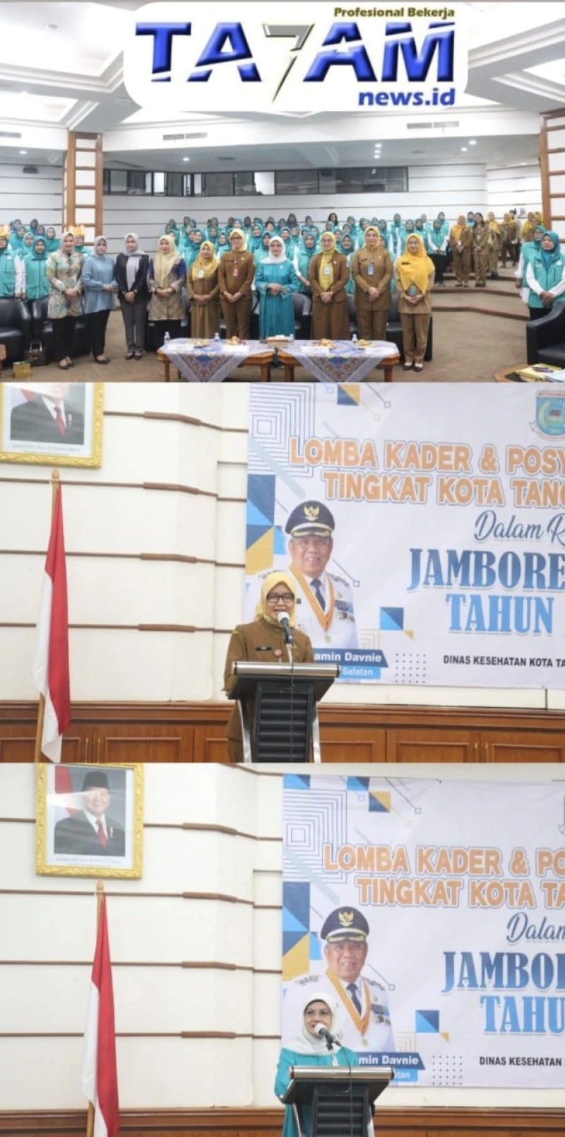 Dinkes Tangsel Gelar Lomba Posyandu dan Kader Berprestasi 2025 Guna Dorong Layanan Kesehatan Berkualitas - TajamNews