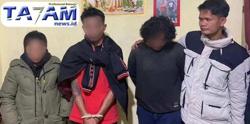 Polres Humbahas Bongkar Jaringan Besar: Dua Bandar, Satu Kurir dan ASN Terlibat Narkoba - TajamNews