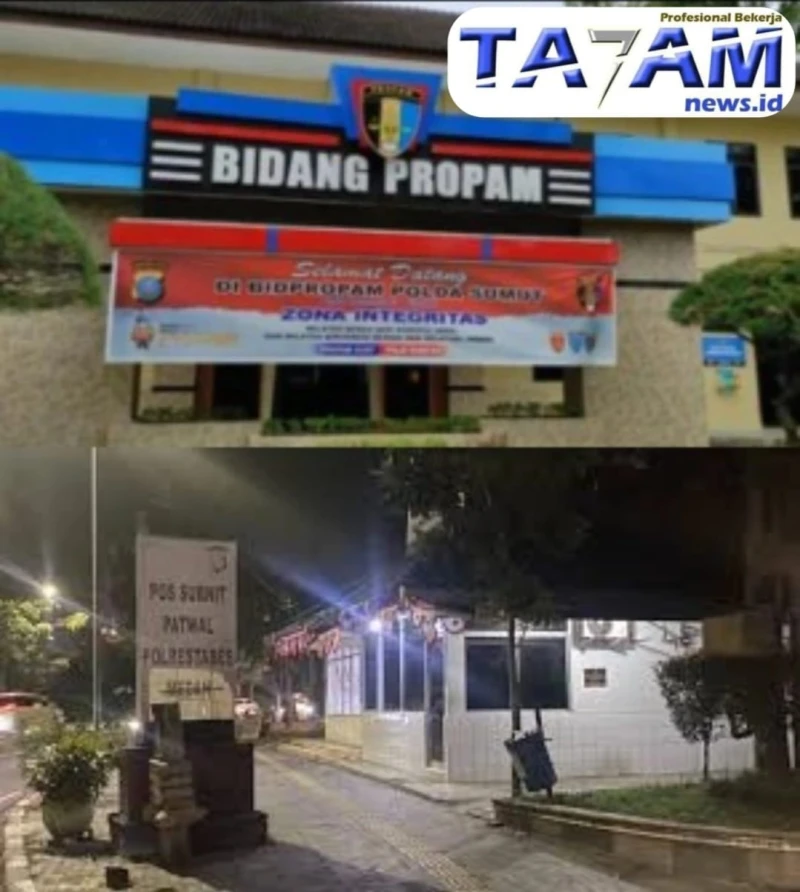 Bid Propam Polda Sumut Menciduk Dua Polantas Medan Saat Bertugas - TajamNews