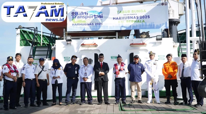 Harhubnas 2025: Pelindo Regional 1 Kukuhkan Semangat Kebersamaan Lewat Tabur Bunga - TajamNews