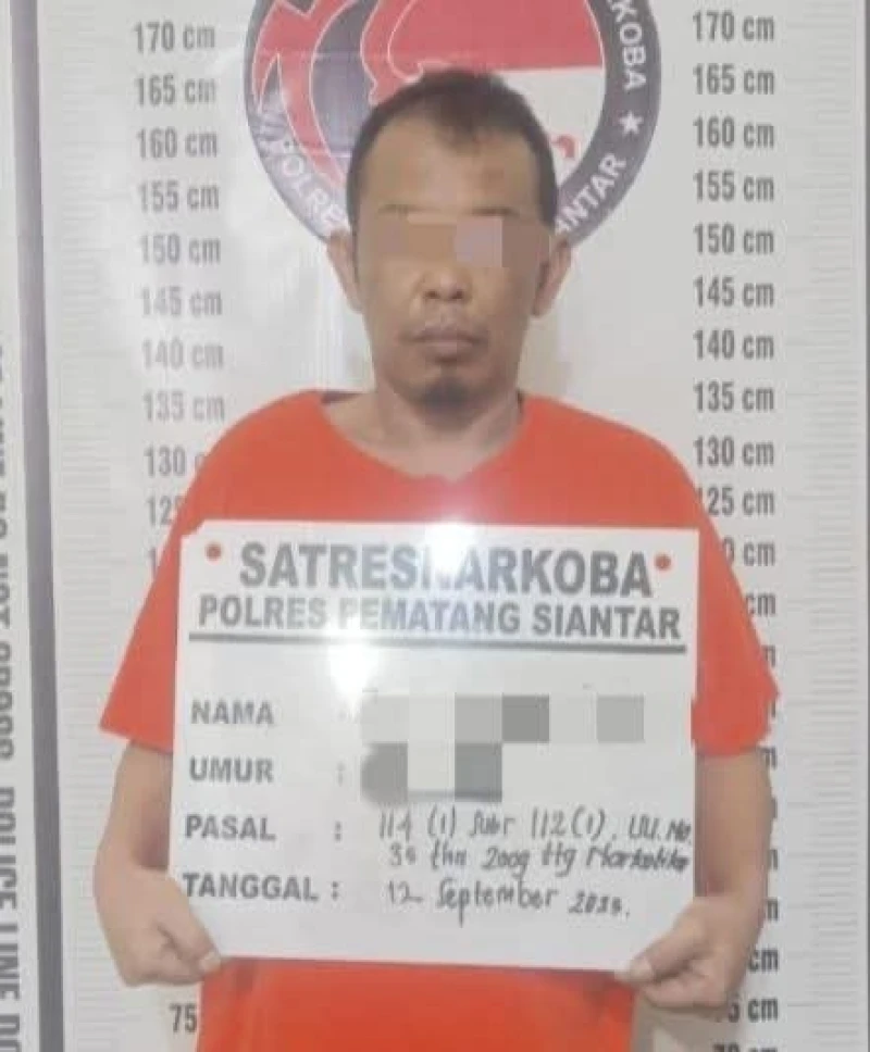 Jos Gagal telan Sabu Untuk Kelabui Satnarkoba Polres Siantar - TajamNews