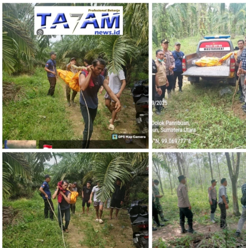 Lewati Medan Terjal dan Curam, Kapolsek Tanah Jawa Pimpin Langsung Evakuasi Mayat di Sungai Tongguran - TajamNews