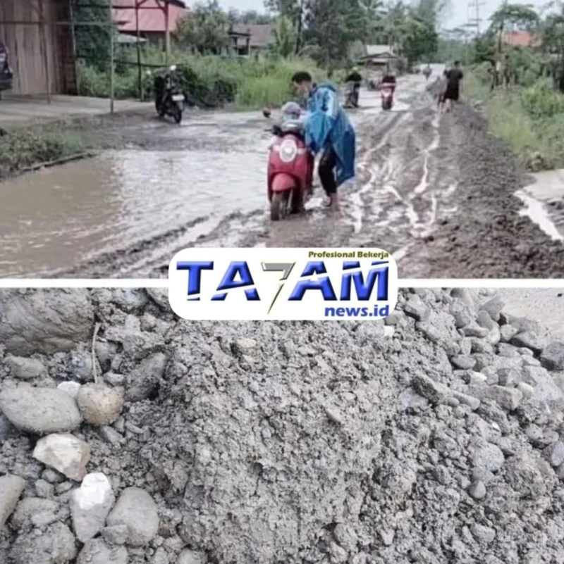 Warga Kecam Proyek Jalan Rp52,2 Miliar: Berlumpur, Berdebu dan Diduga Langgar Aturan - TajamNews