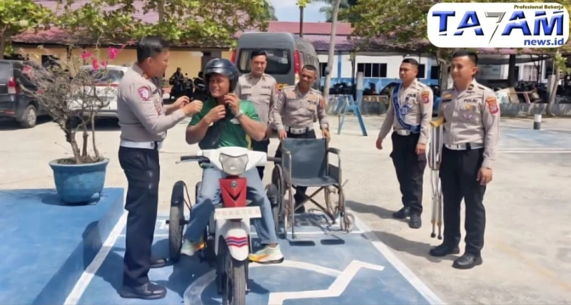 Terobosan Inklusif: Satlantas Sergai Terbitkan SIM D untuk Penyandang Disabilitas - TajamNews