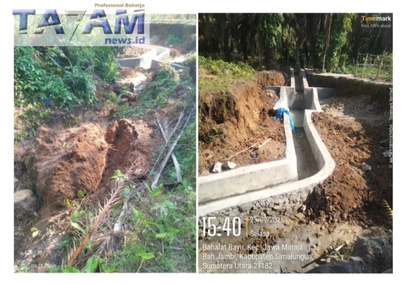 Proyek Siluman Diduga Backup-an Dewan Simalungun : ’Harusnya Dia Menampung Aspirasi, Bukan nya Menampung Proyek’. - TajamNews