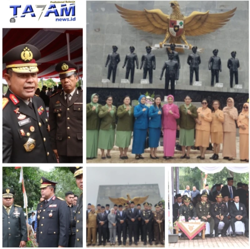 Kapolres Simalungun Dampingi Kapolda Sumut Hadiri Upacara Hari Kesaktian Pancasila di Tugu Letda Sujono - TajamNews
