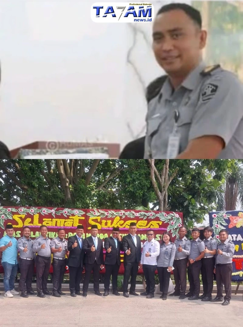 Fransisco Pandia Resmi Jabat Karutan Kelas II B Tanjung Pura, Tegaskan Reformasi Layanan Publik Pemasyarakatan - TajamNews