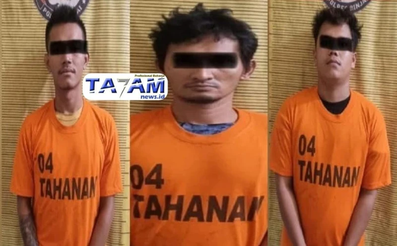 Jaringan Tersembunyi di Balik Tiga Sekawan Pengedar Sabu Terciduk Berada di Jalan Binjai–Kuala - TajamNews