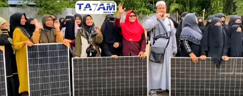 Pesantren Darul Ulum Menyalakan Harapan Energi Bersih Di Tengah Asap Batu Bara - TajamNews