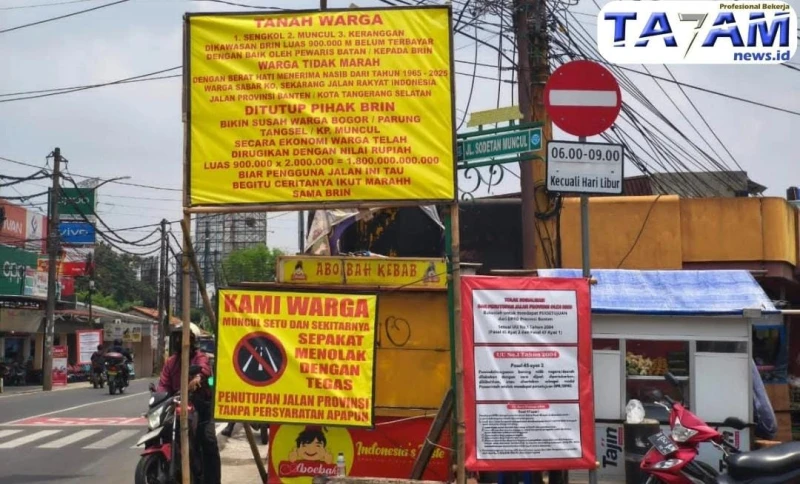 Gubernur Banten Tegas: Tidak Ada Penutupan Jalan di Kawasan BRIN Puspitek - TajamNews