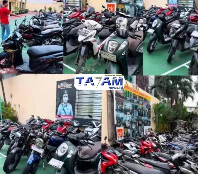 Bisnis Gelap di Balik Gadai Motor: Polsek Medan Timur Bongkar Modus Penadahan - TajamNews