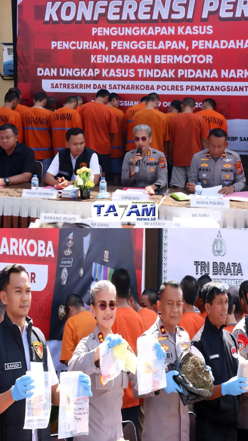 Di Balik 49 Kilo Ganja dan 567 Gram Sabu: Bisakah Penangkapan Massal Memutus Rantai Narkoba Siantar ? - TajamNews