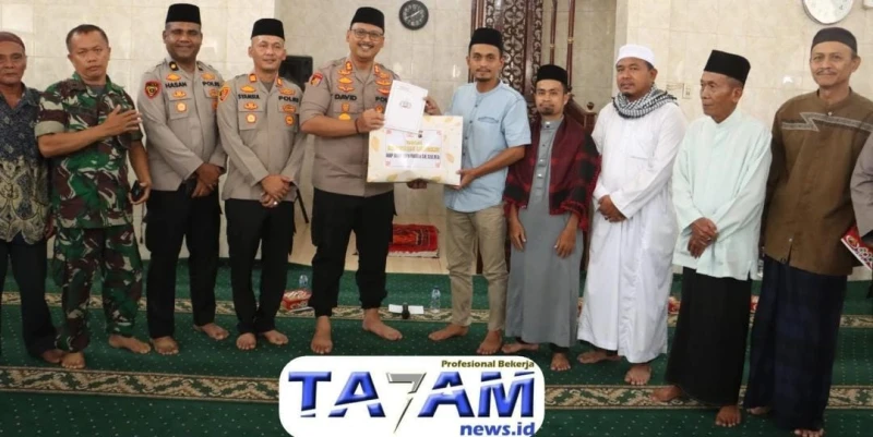 Membangun Keamanan dari Masjid: Safari Jumat Kapolres Langkat Bongkar Akar Masalah Kamtibmas di Kuala - TajamNews