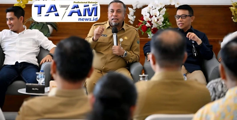 Pemprov Sumut Membangun Masa Depan Warga Berpenghasilan Rendah di Sumut dengan Merealisasikan Program Pembangunan 20 Ribu Rumah Secara Tepat Sasaran - www.tajamnews.co.id
