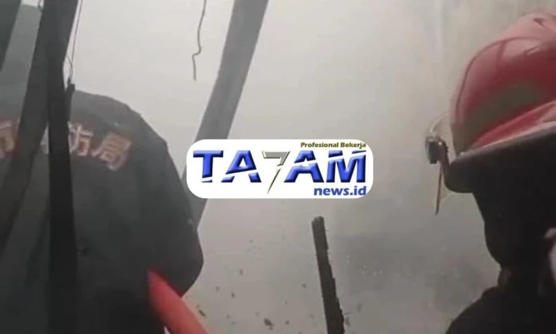 Kebakaran Rumah Hakim Khamozaro Waruwu di Medan sebagai Upaya Mengaburkan Jejak Kasus Korupsi yang Ditanganinya - TajamNews