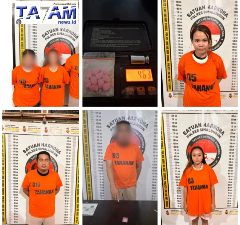 Tidak Pandang Bulu! Sat Narkoba Polres Simalungun Ringkus Pengedar Ekstasi Asal Asahan, 10 Butir Pil Tengkorak Pink Disita - TajamNews