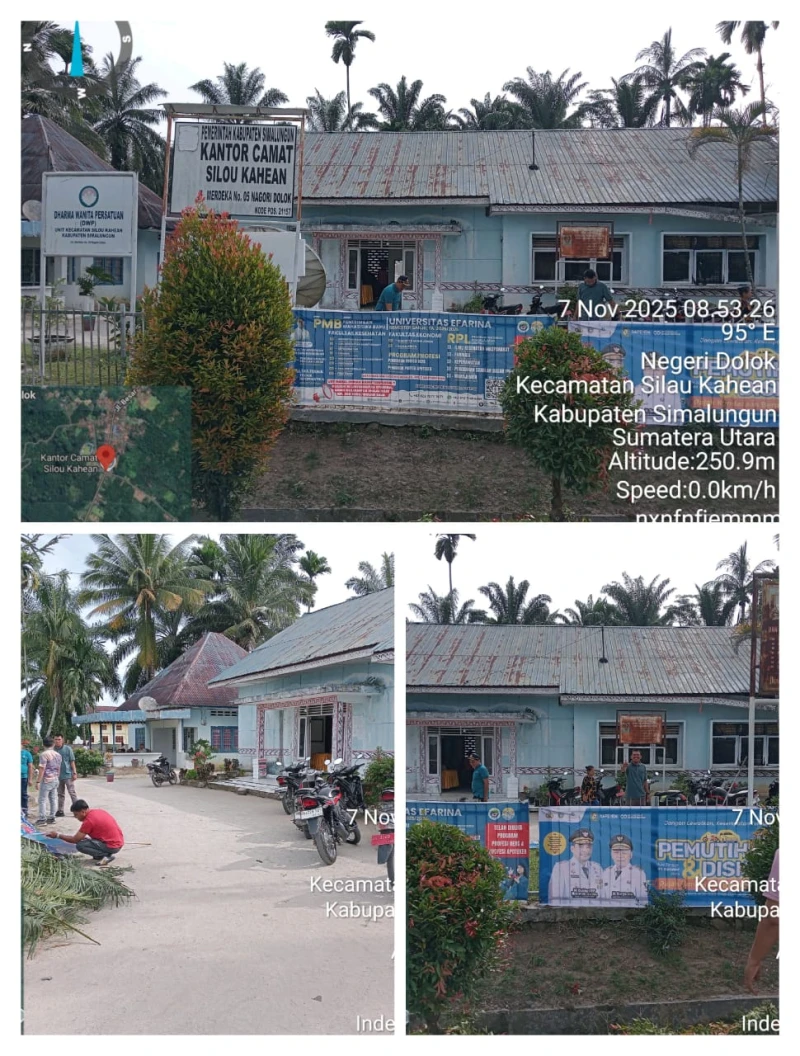 Gotong Royong Pegawai Kecamatan Silou Kahean Wujud Kebersamaan Dan Kepedulian Lingkungan - TajamNews